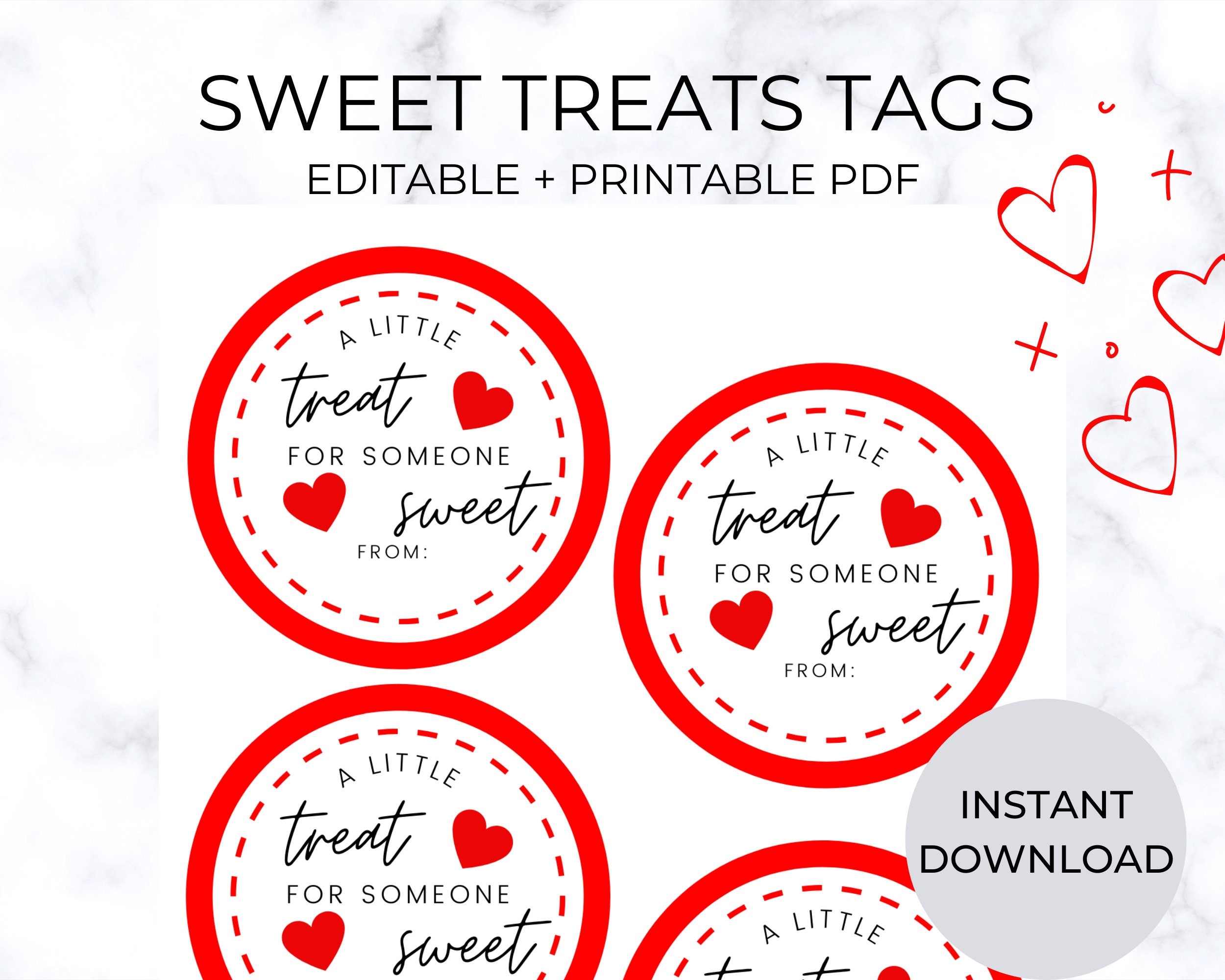 Red Circle Editable Printable Template