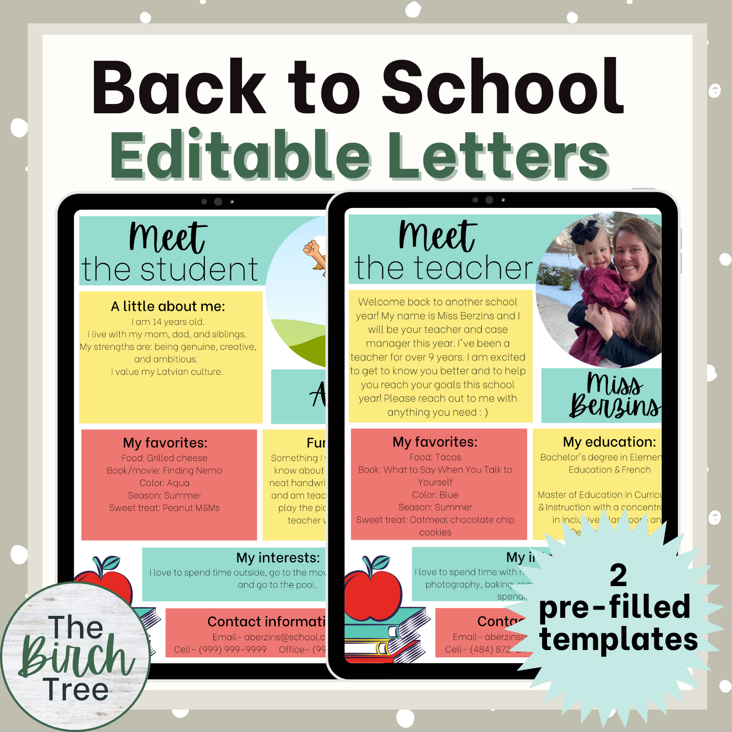 Welcome Back To School Letter Template Classful