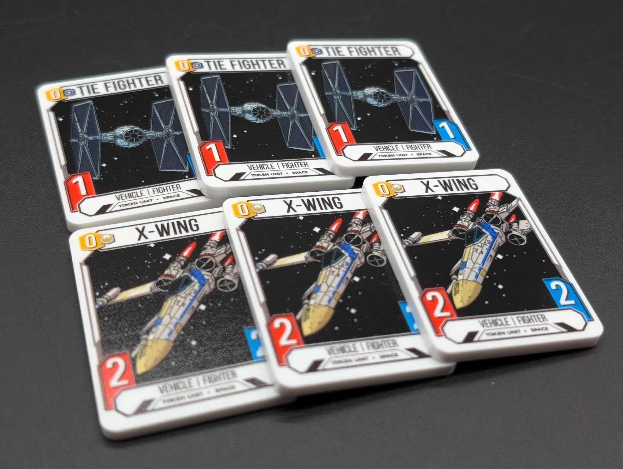 X Wing Cards Etsy