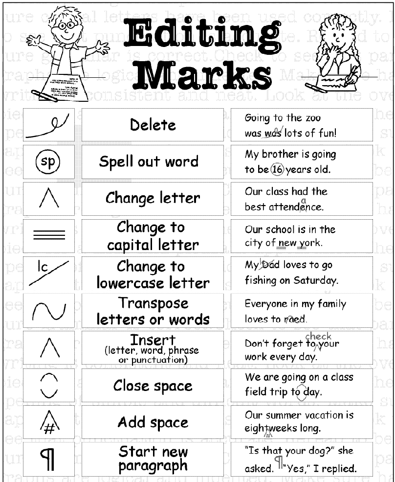 13 English Marking Editing Using Symbols Ideas Teaching Writing Writing Teaching