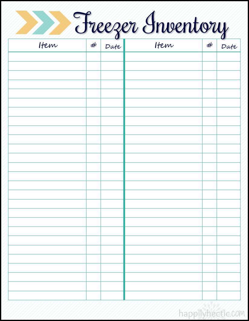 19 Best Freezer Inventory Printable Ideas Inventory Printable Freezer Inventory Printable Freezer