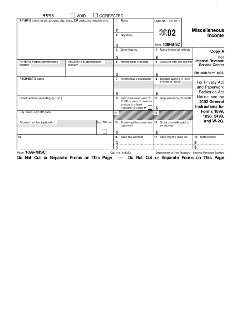 Edit Printable 1099 Form