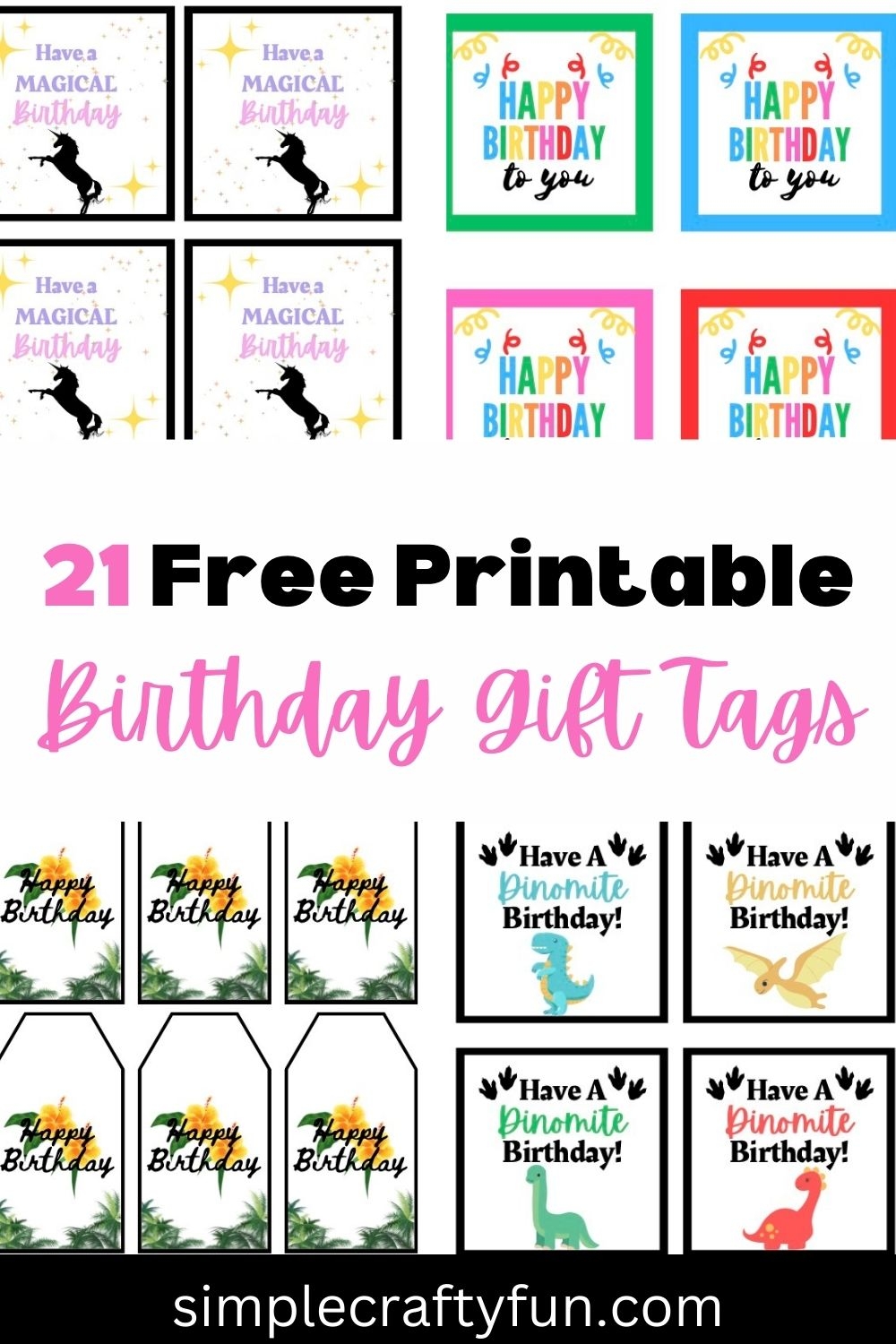 Free Printable Editable Favor Tags