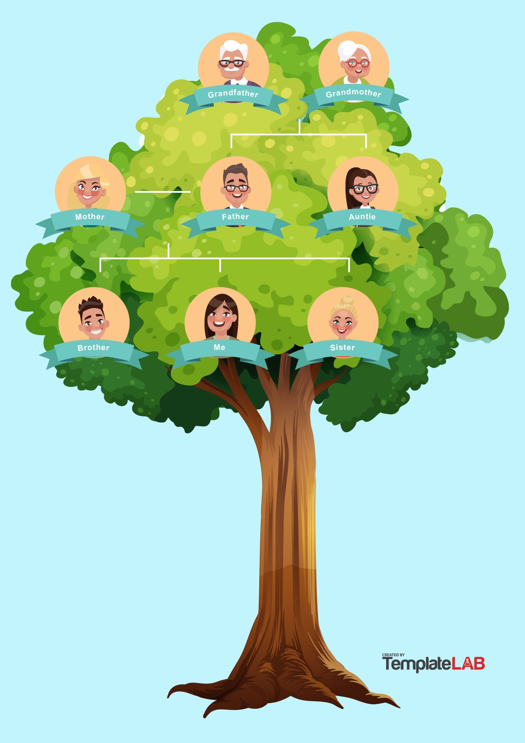 Free Printable Editable Tree Template