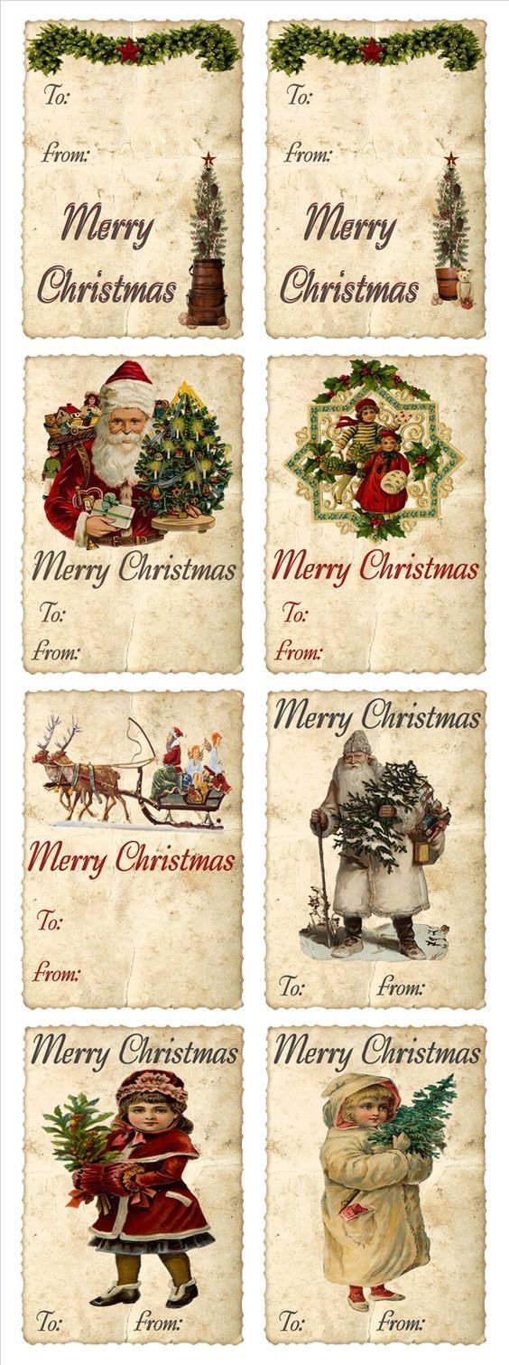 47 Free Printable Christmas Gift Tags That You Can Edit And Personalize Instantly MoneyPantry