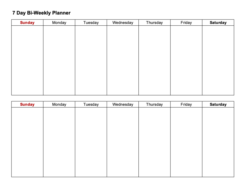 8 Free Printable Time Blocking Templates Excel PDF Quidlo