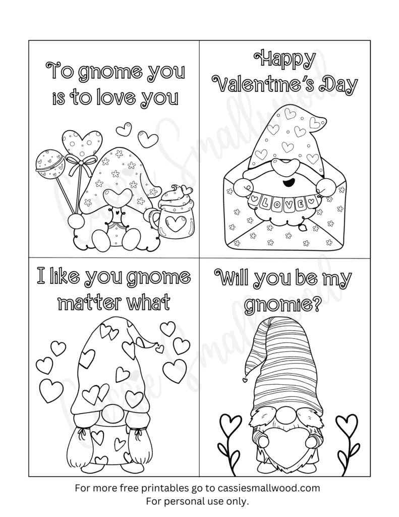 Valentine Note Printable Editable