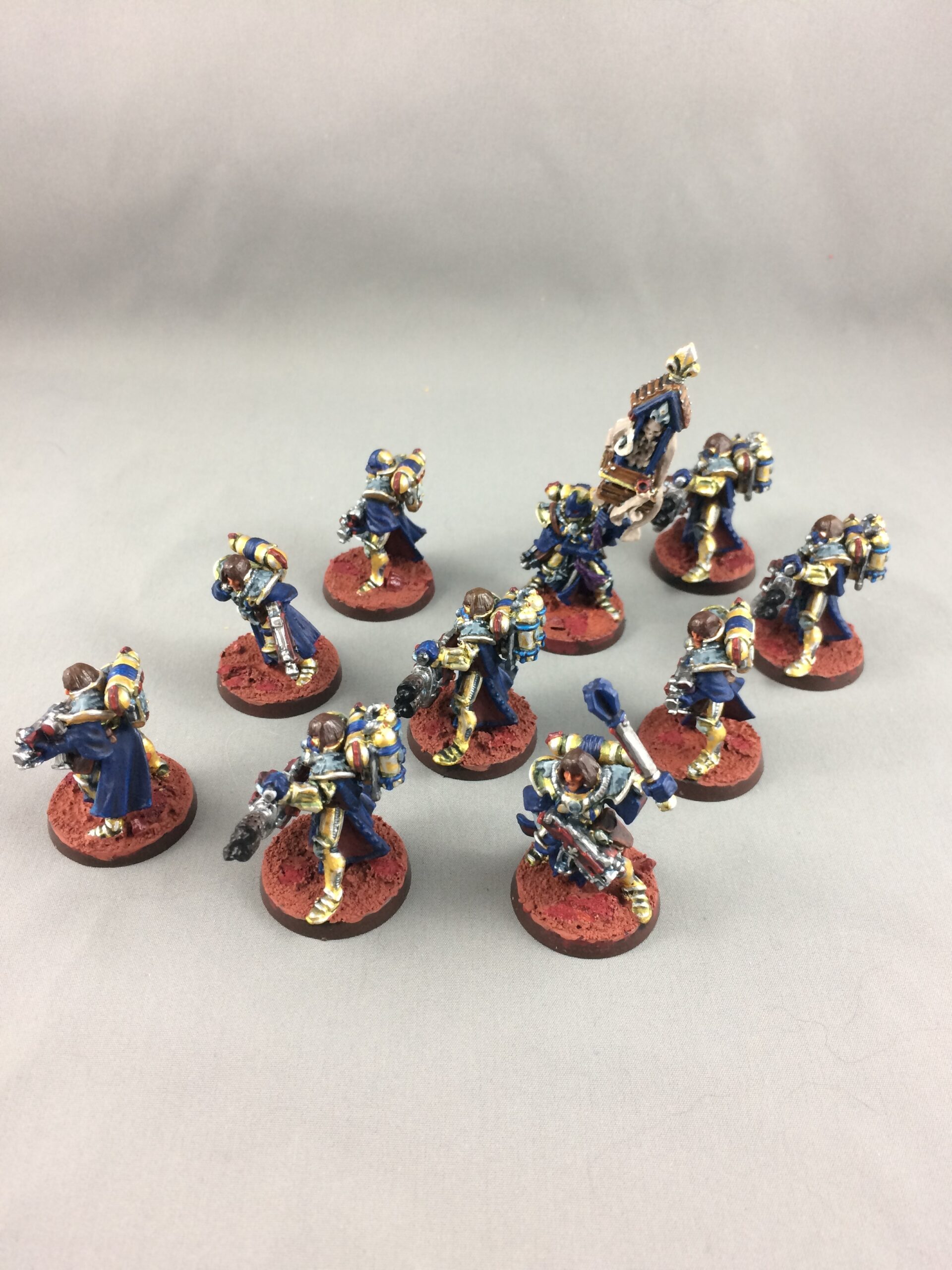 Adepta Sororitas Retributors With Heavy Flamers The Roost Of Turkadactyl
