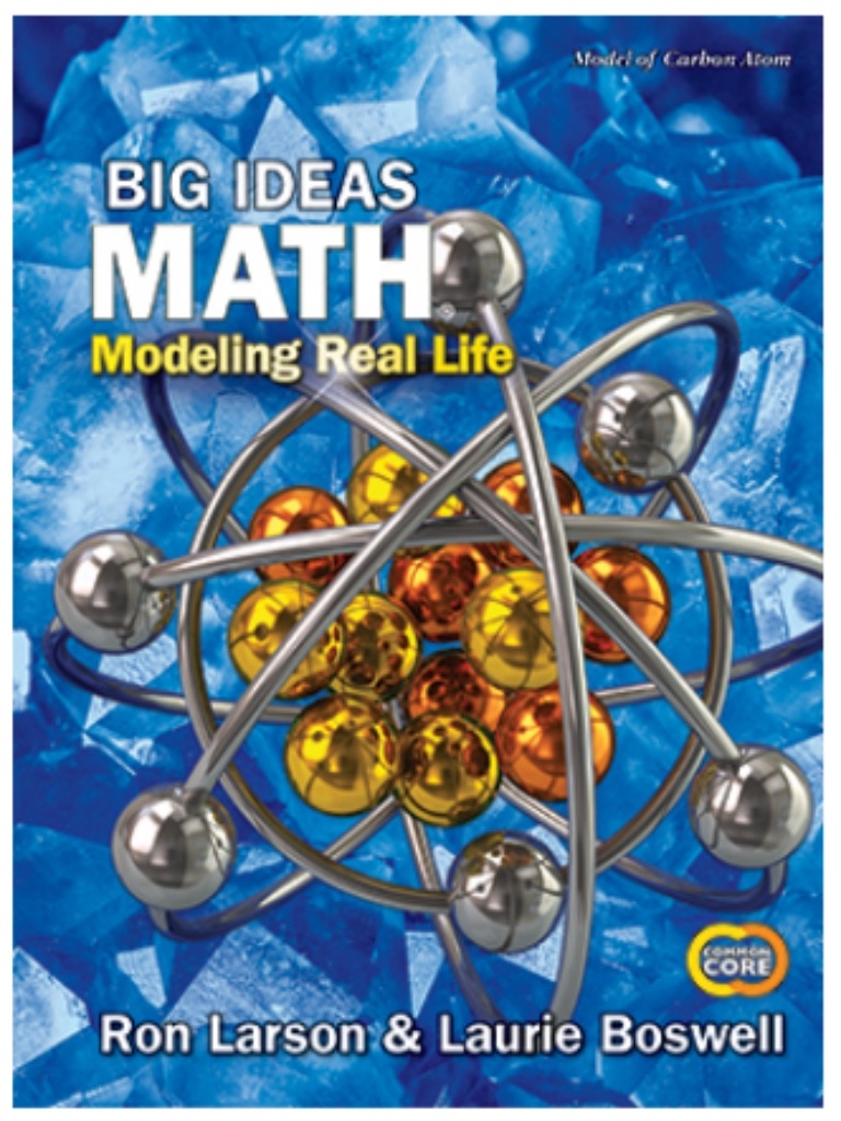 Big Ideas Math Modeling Real Life Grade 8 9781642086737