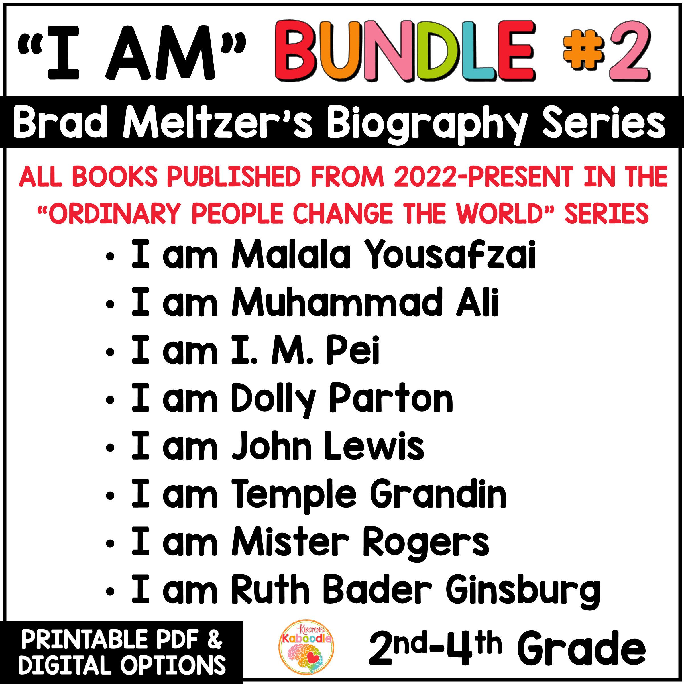 I Am Malala Young Readers Edition Read Along Packet Printable