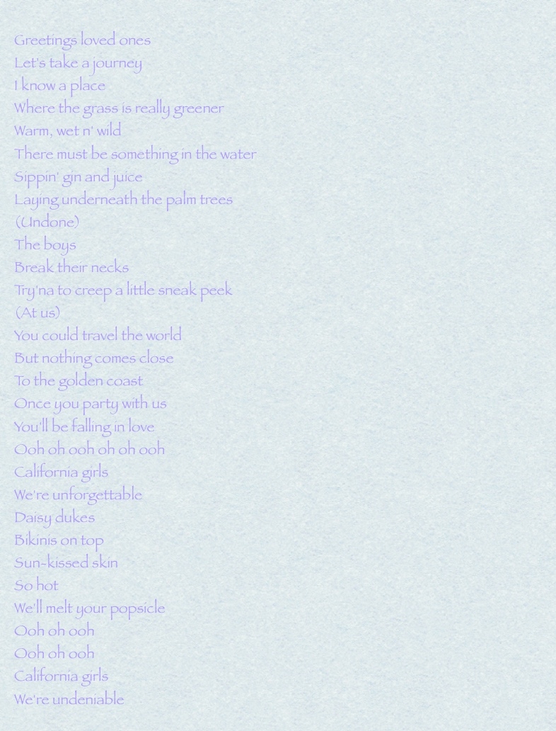 Lyrics Girls Like You Edit Printable