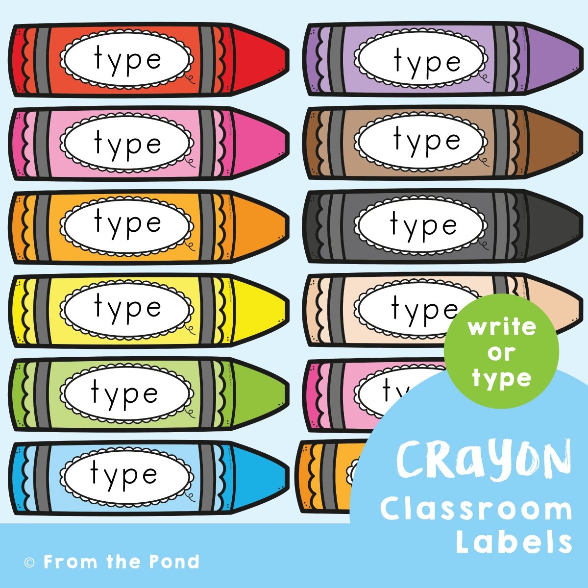 Free Printable Classroom Signs And Labels Editable