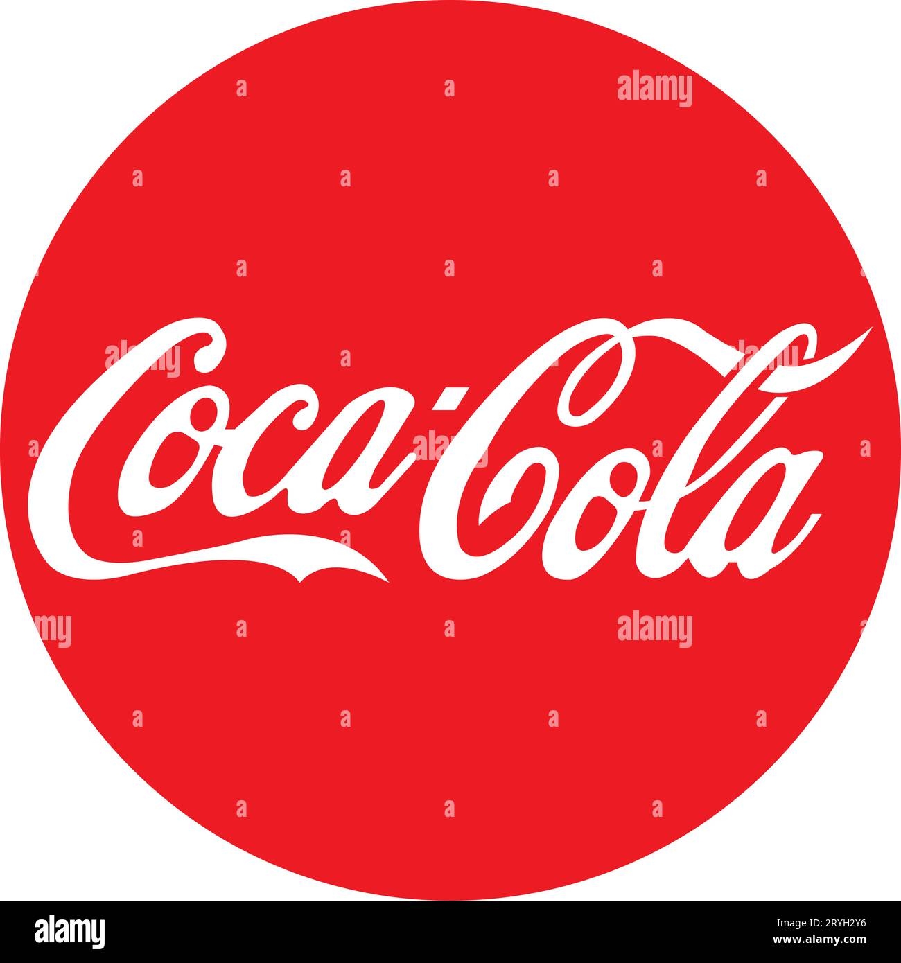 Coca Cola Energy Drink Company Logo Summer Element Template Sign Icon Symbol Stock Vector Image Art Alamy