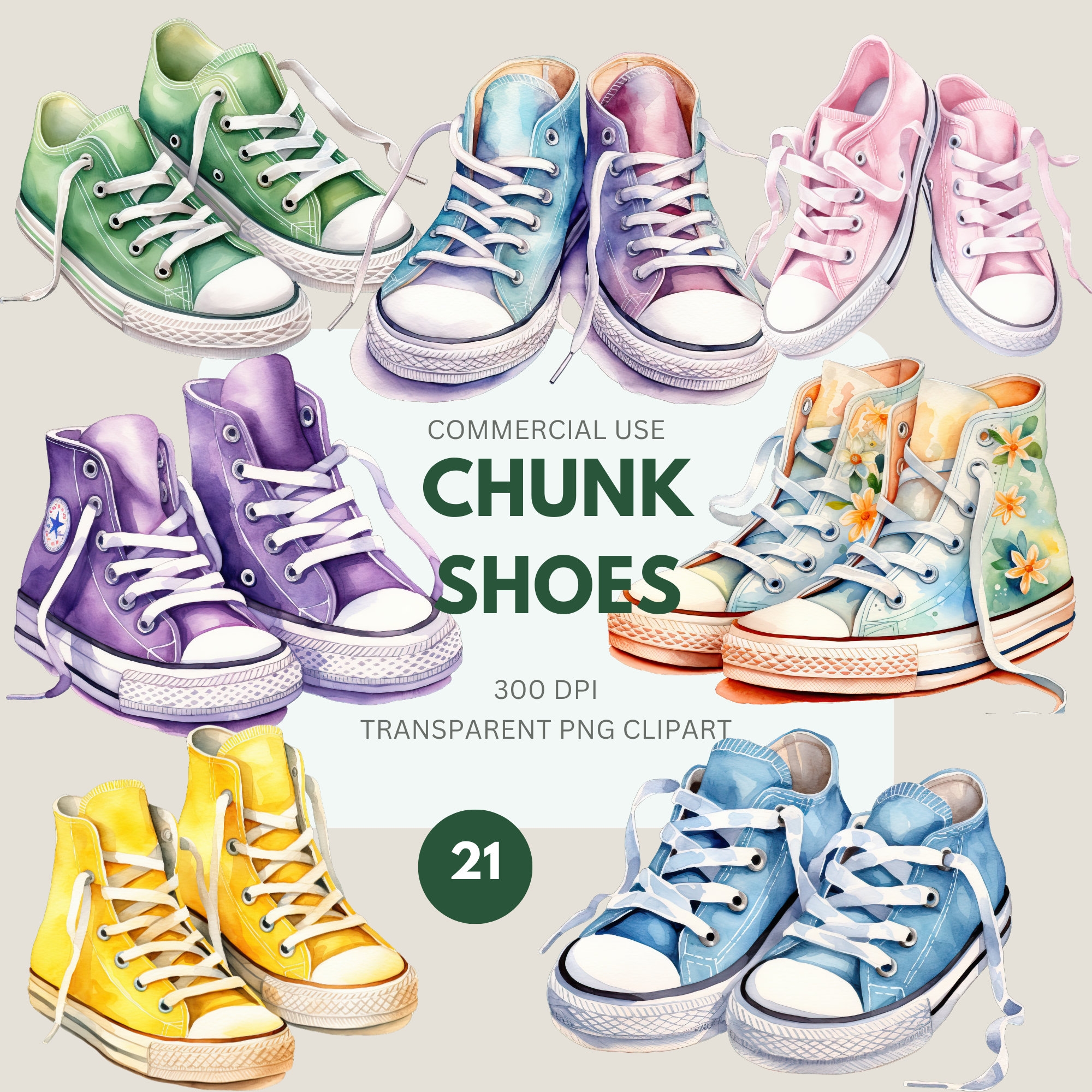 Converse Template Etsy