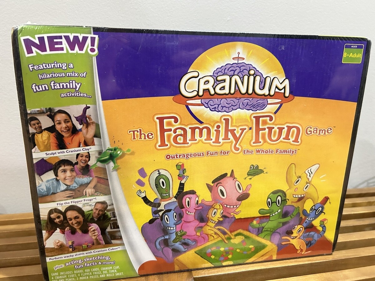 Cranium Family Fun Edition Board Game Hasbro New Factory Sealed EBay