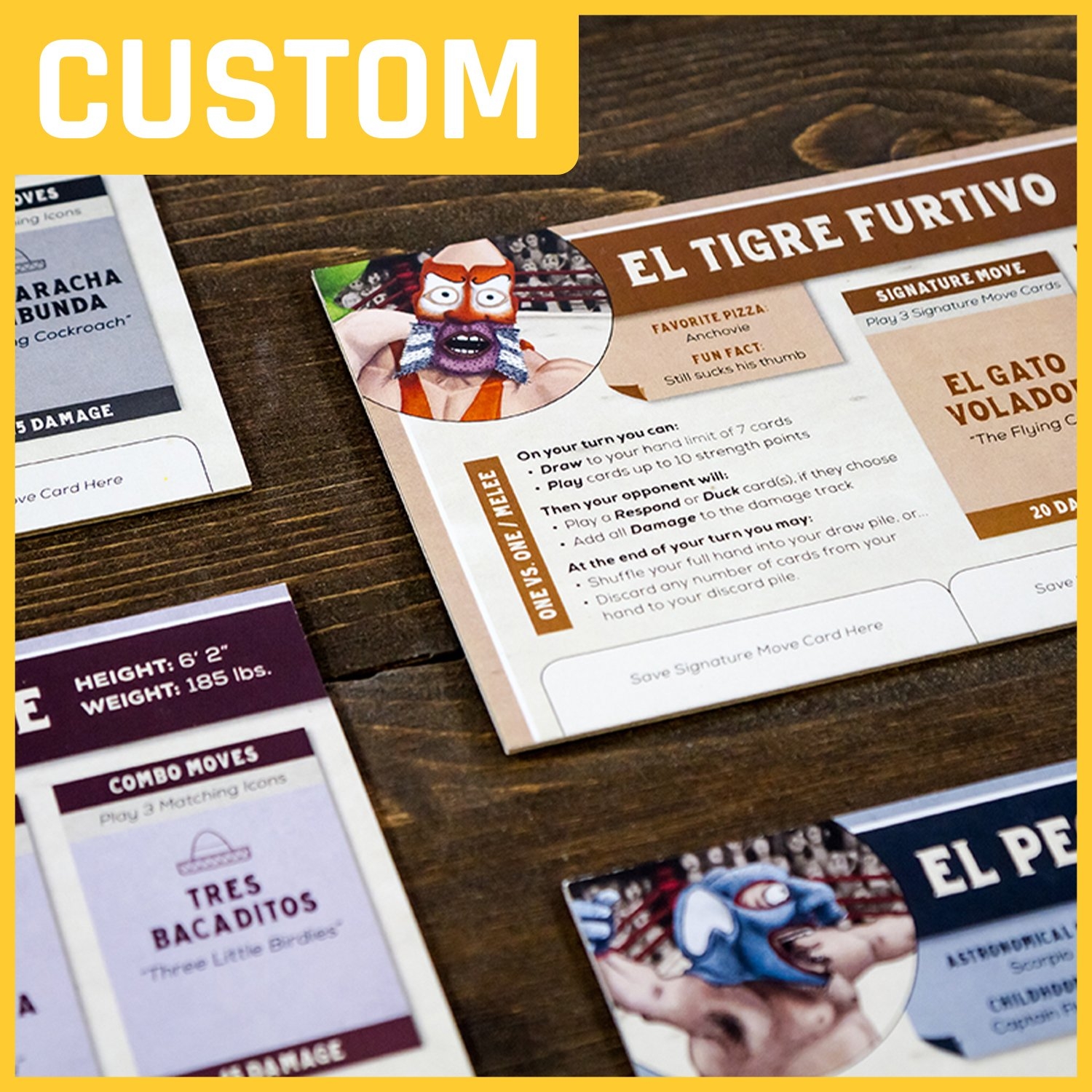 Custom Single Piece Boards Print Play