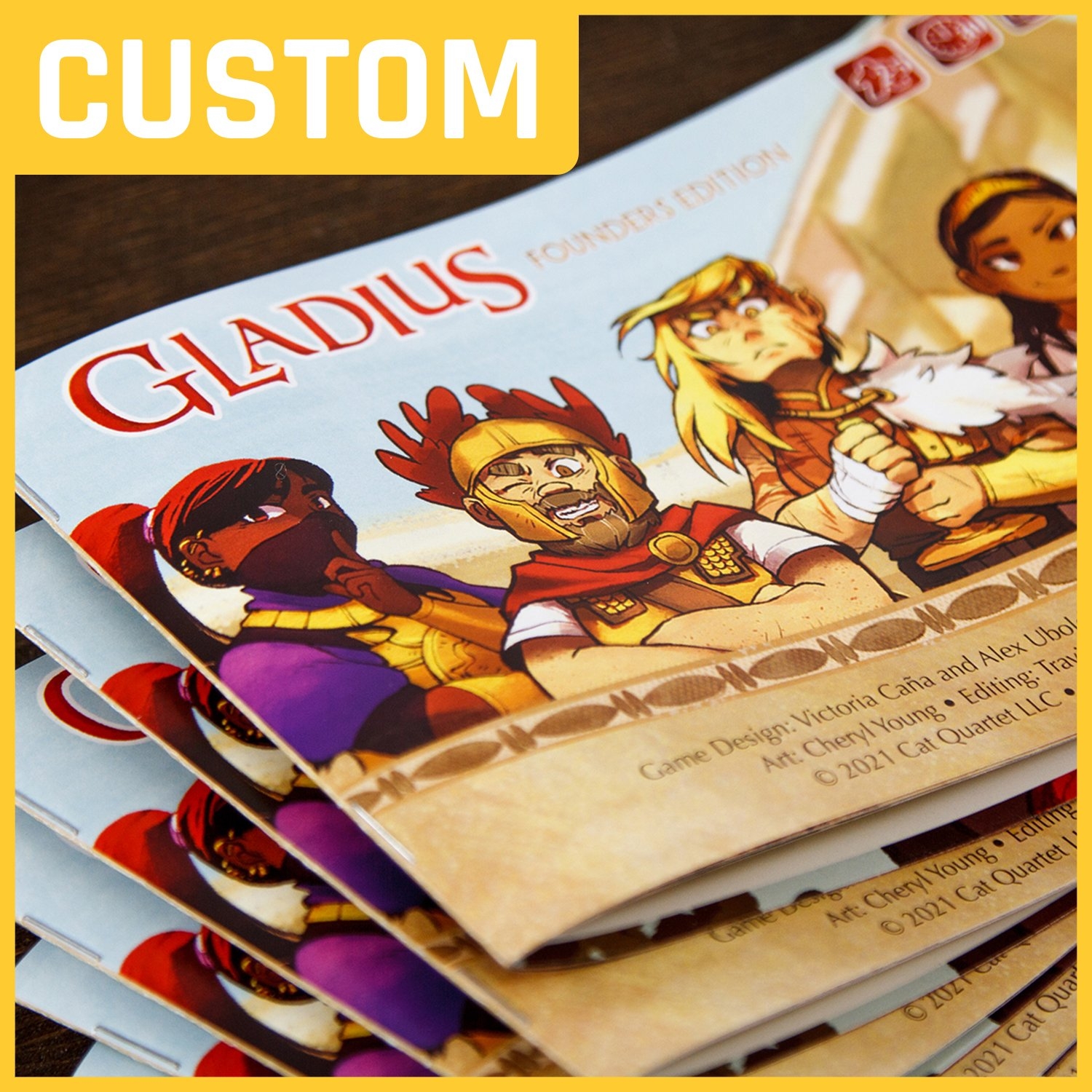 Custom Size Rule Booklet Print Play