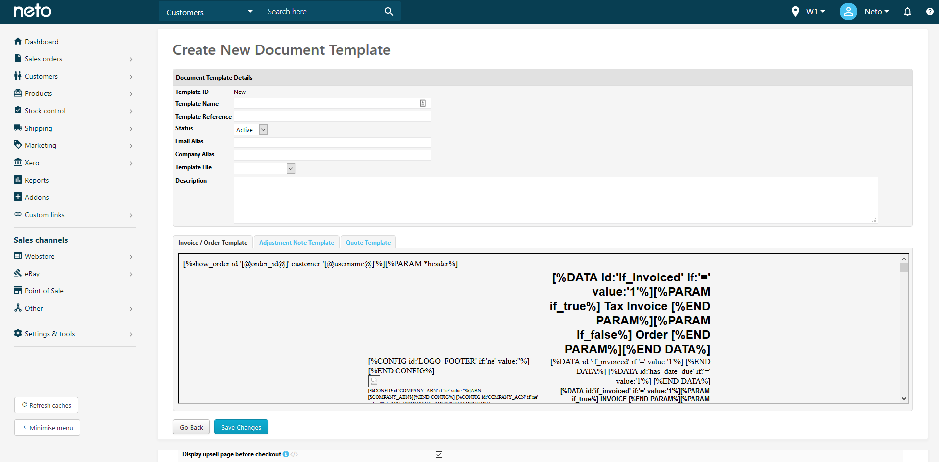 How To Edit Printable Invoice In Stencil Bigcommerce