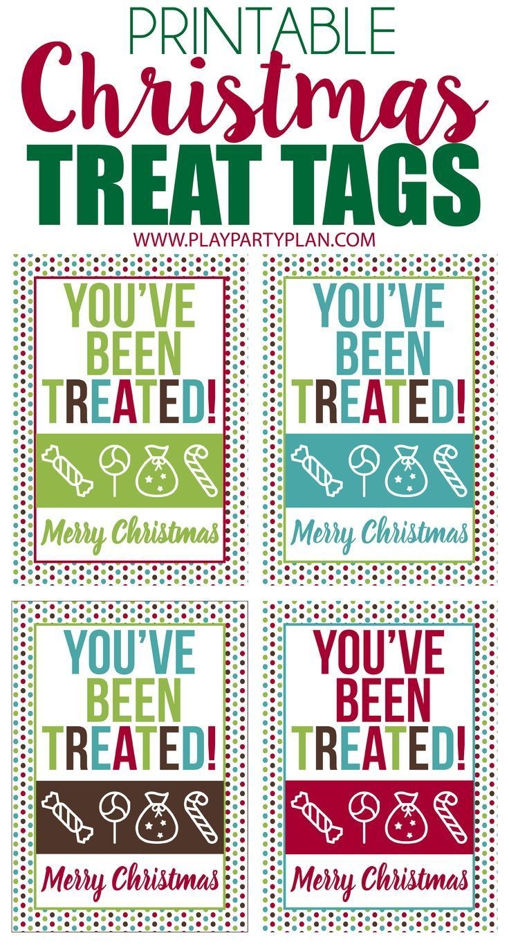 Editable And Printable Christmas Bag Tags