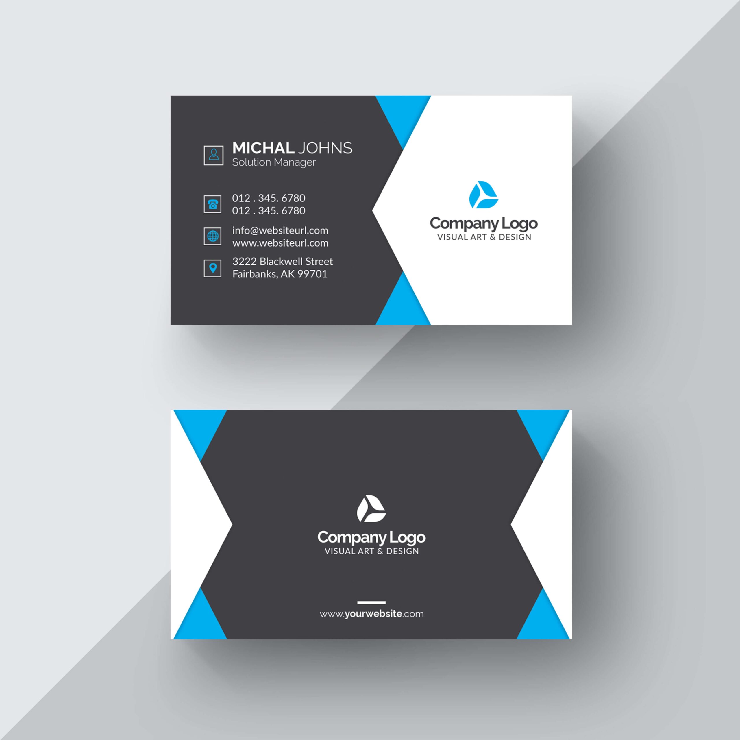 Free Online Editable And Printable Business Cards