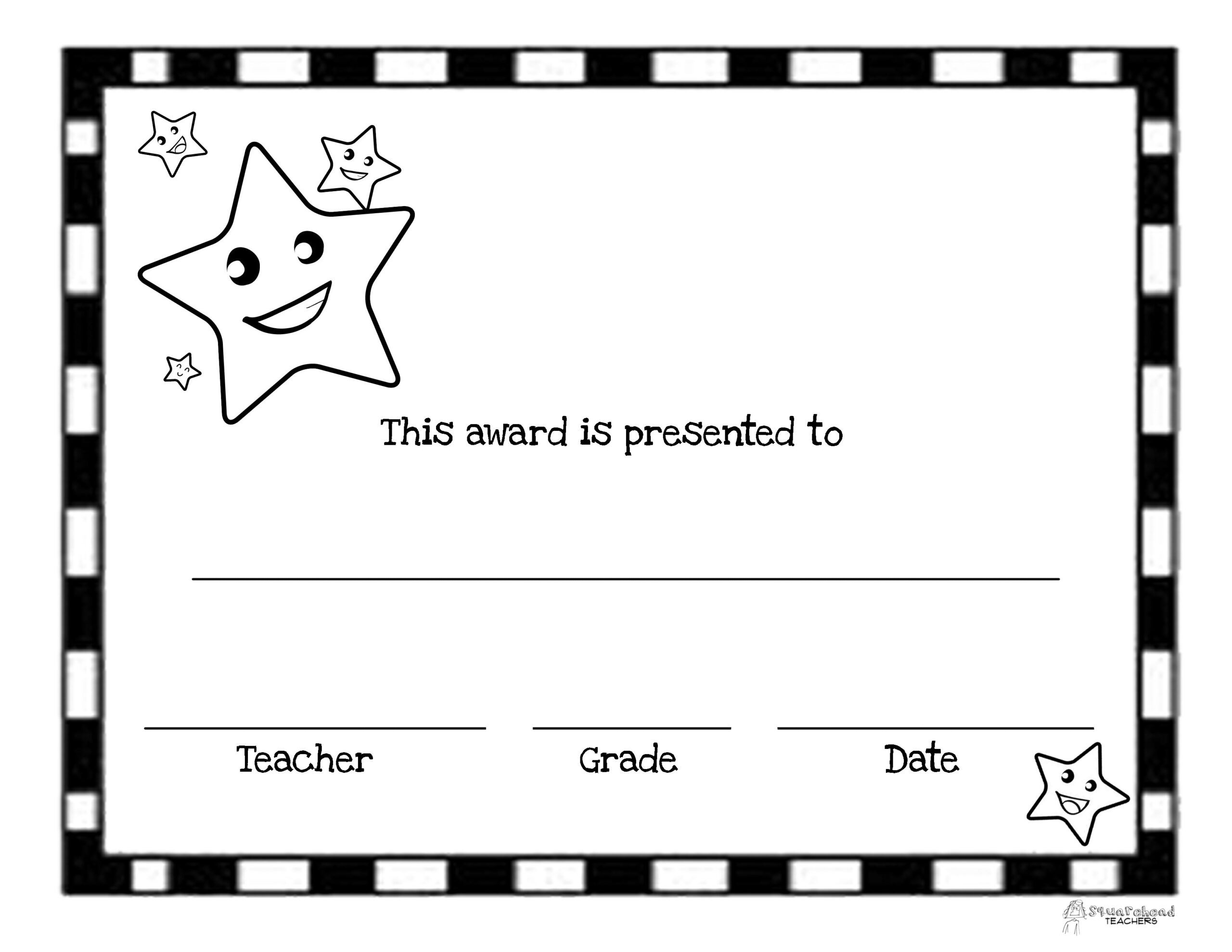 Free Editable Printable Certificates And Awards
