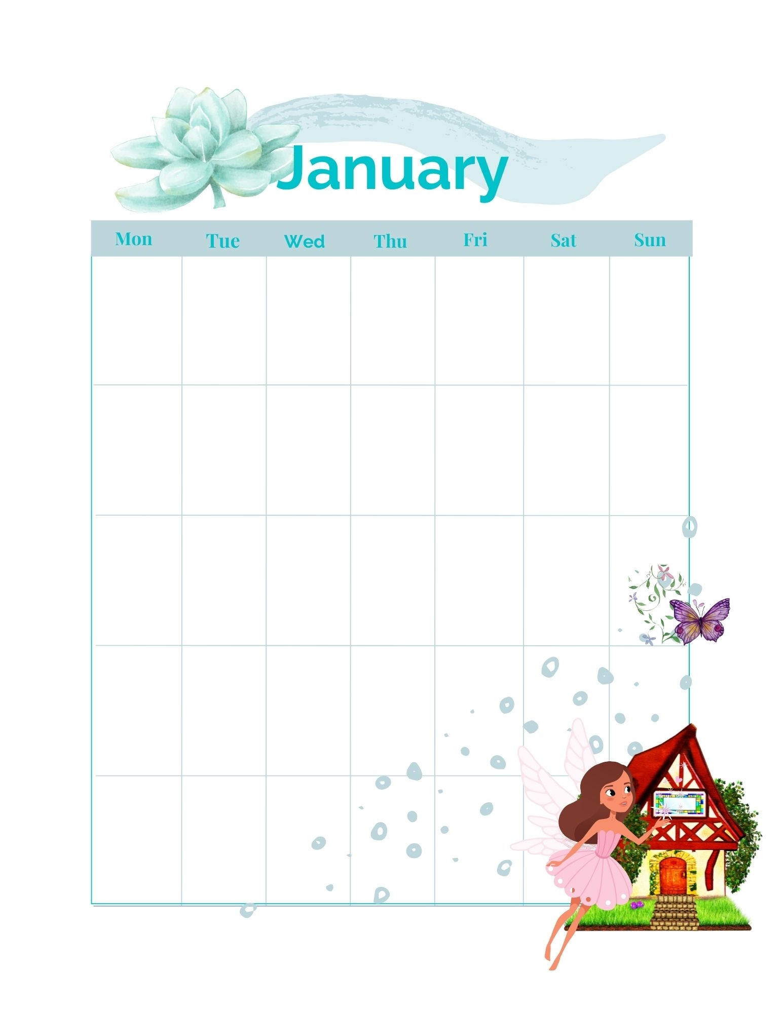 Fairy Garden Planner Hey There Bliss