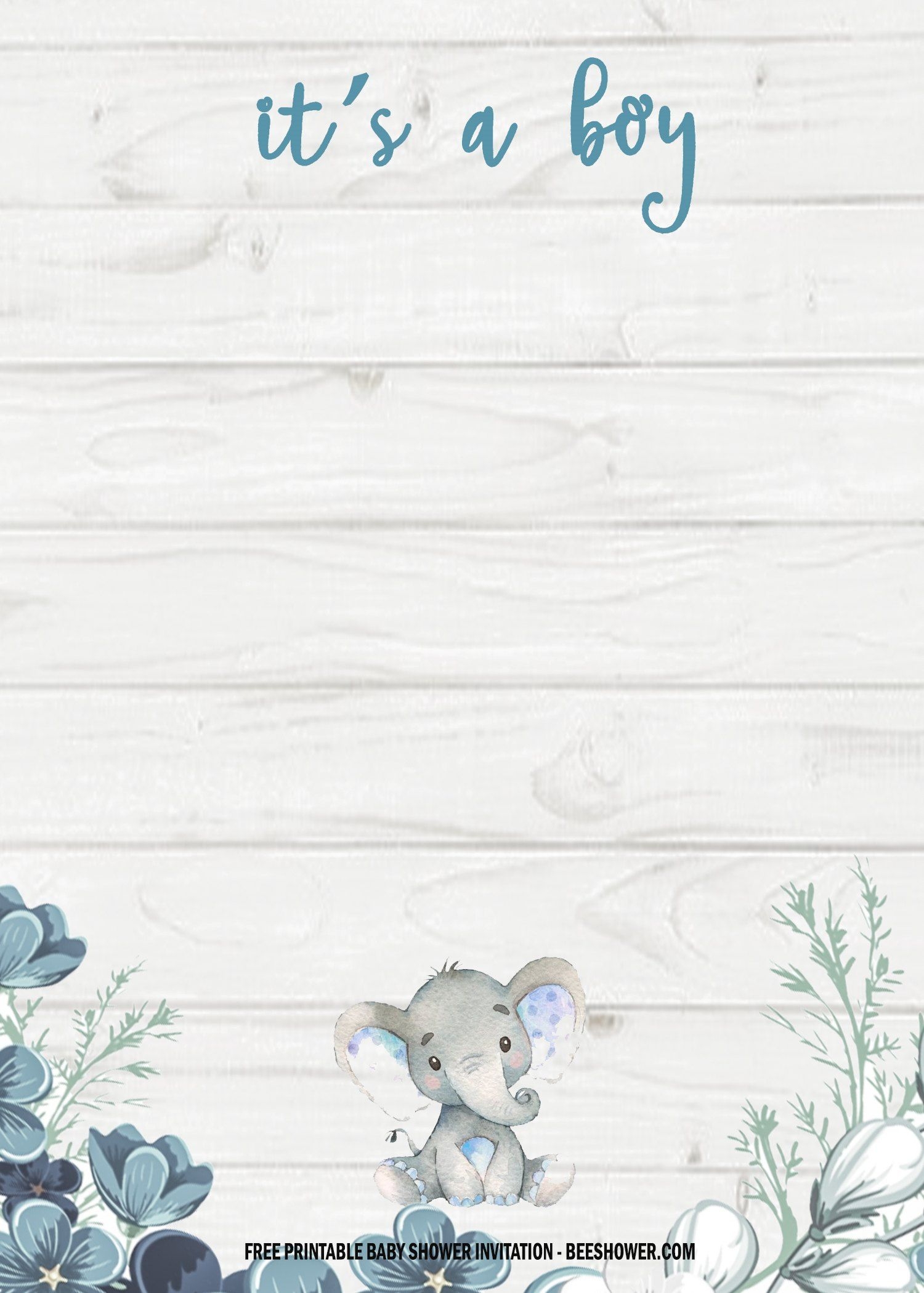 Free Baby Shower Invitations Boy Clearance
