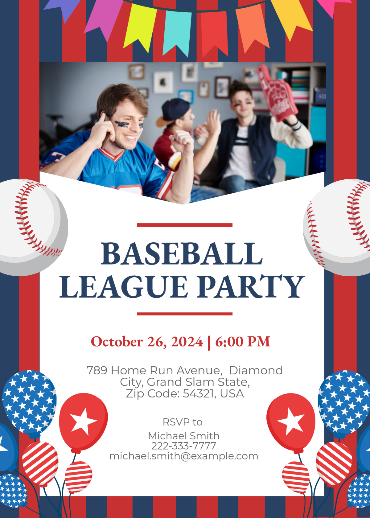 Free Baseball Invitation Templates Editable And Printable