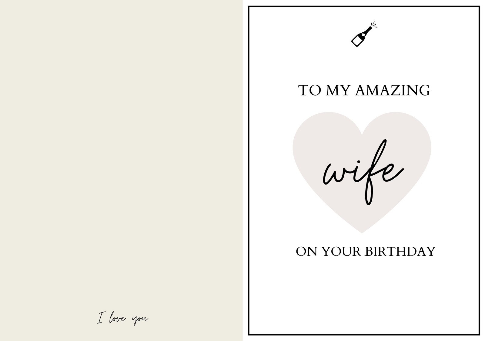 Free Printable Editable Cards Foldable
