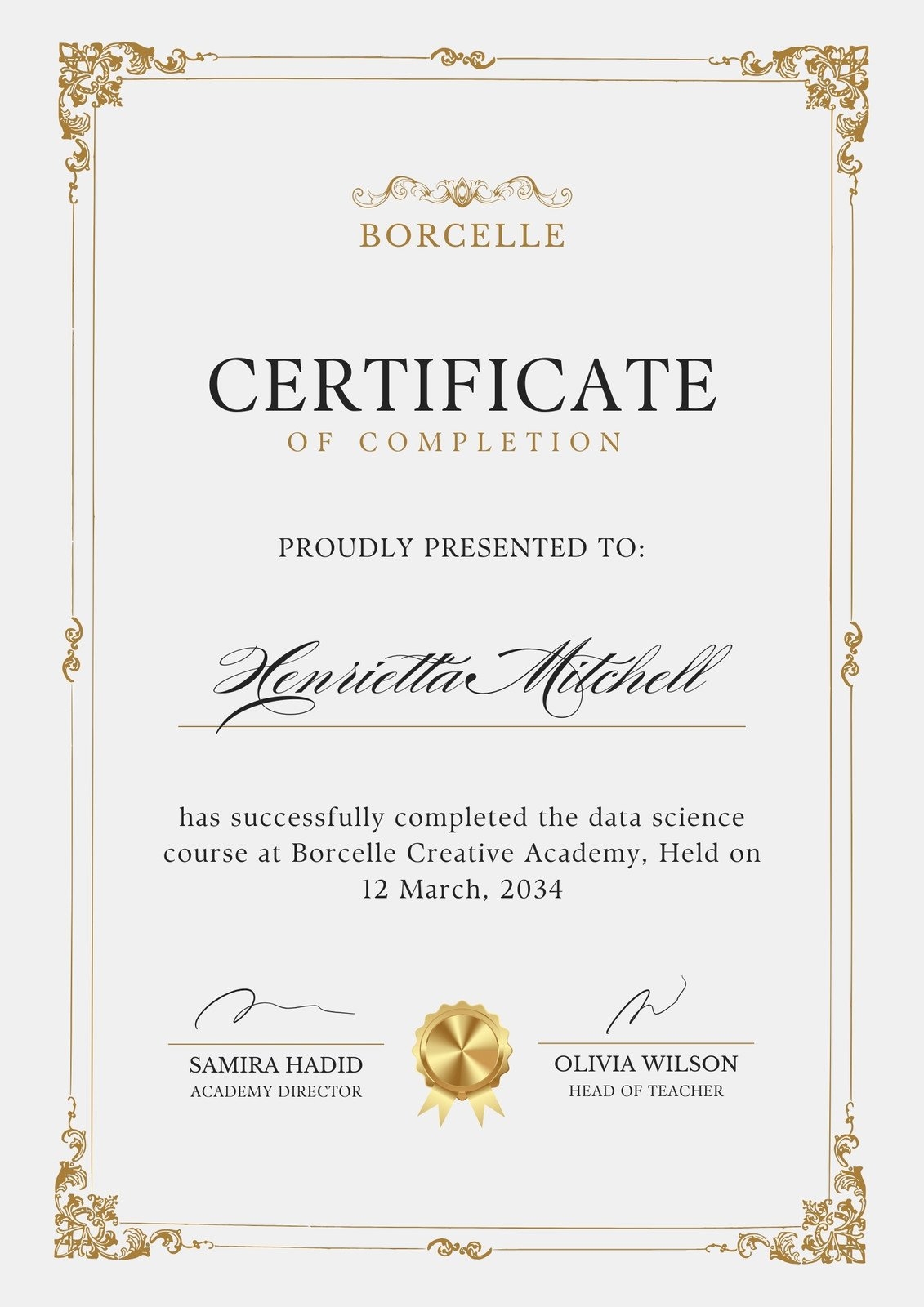 Printable Editable Certificate Templates School Free