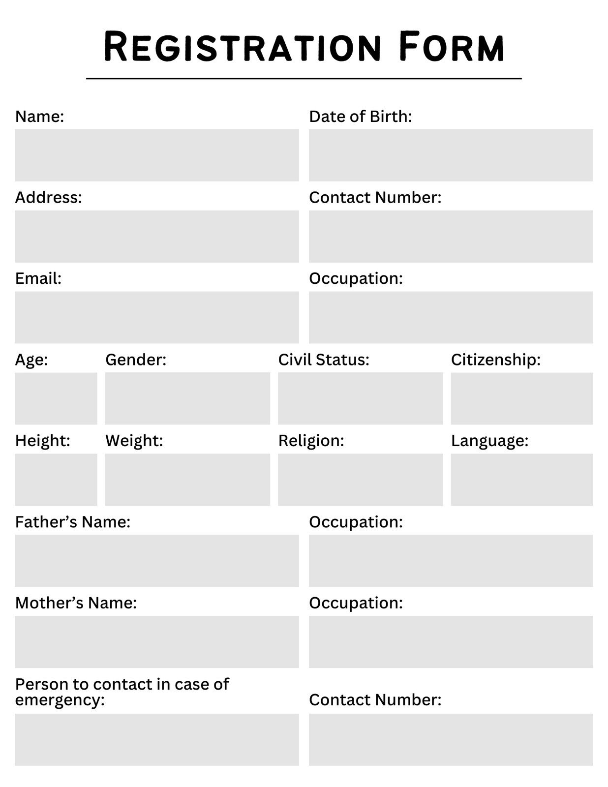 How To Create An Editable Printable Form