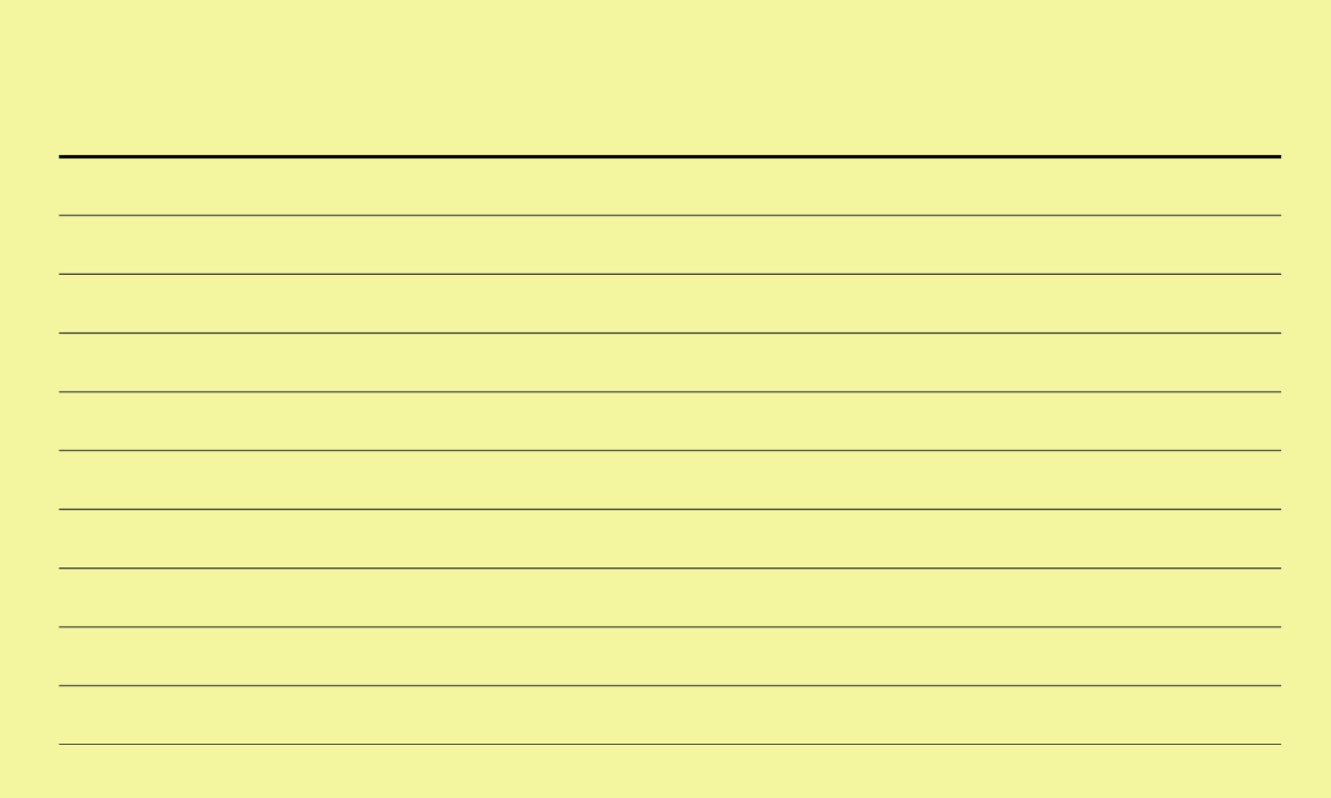 Free Index Card Templates Editable And Printable