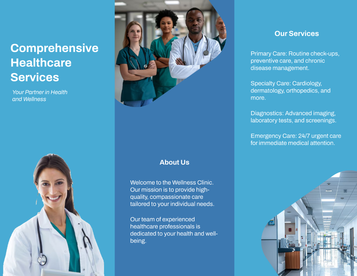 Free Medical Brochure Templates Editable And Printable