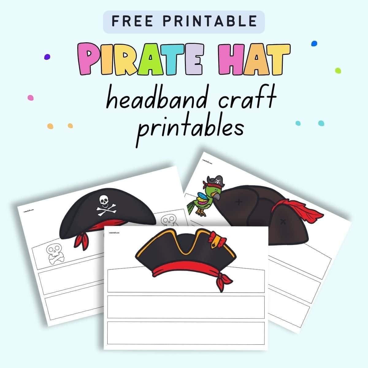 Free Editable Printable Pirate Stationary