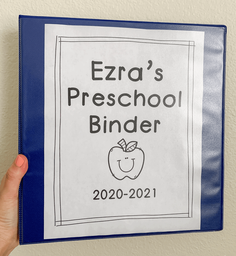 FREE Preschool Binder Covers Free Printable Discovering Mommyhood