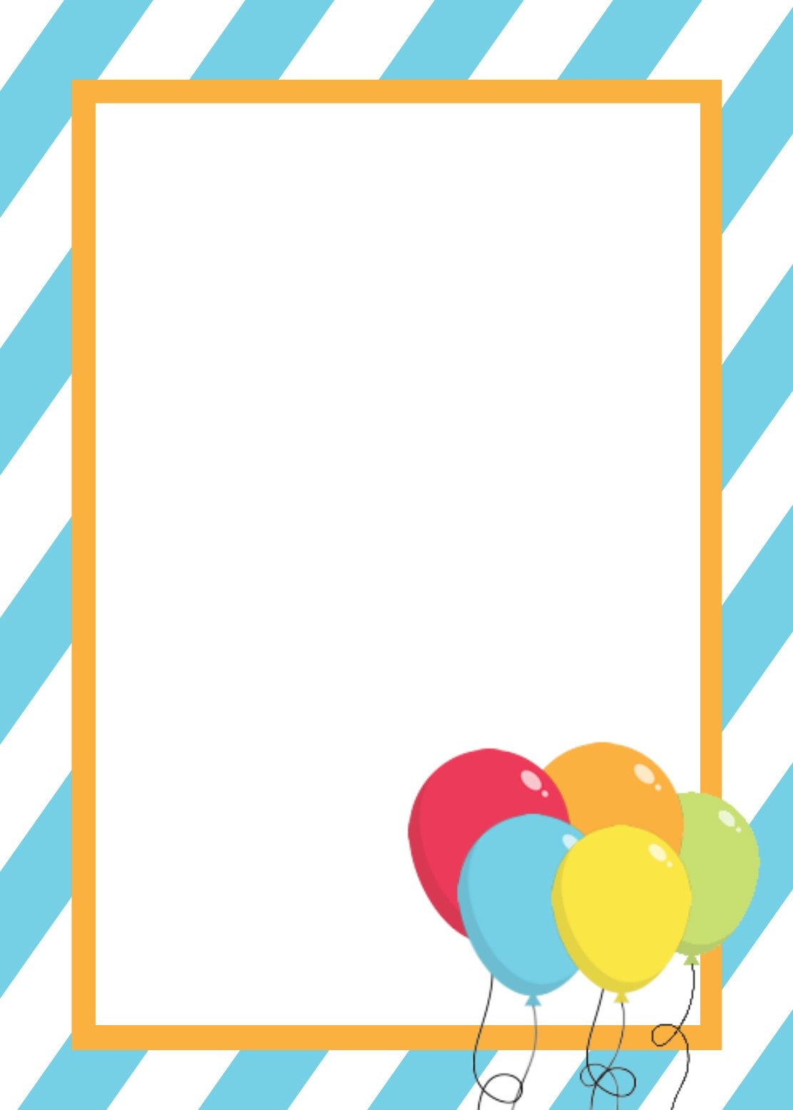 Free Printable Editable Birthday Invitation Templates