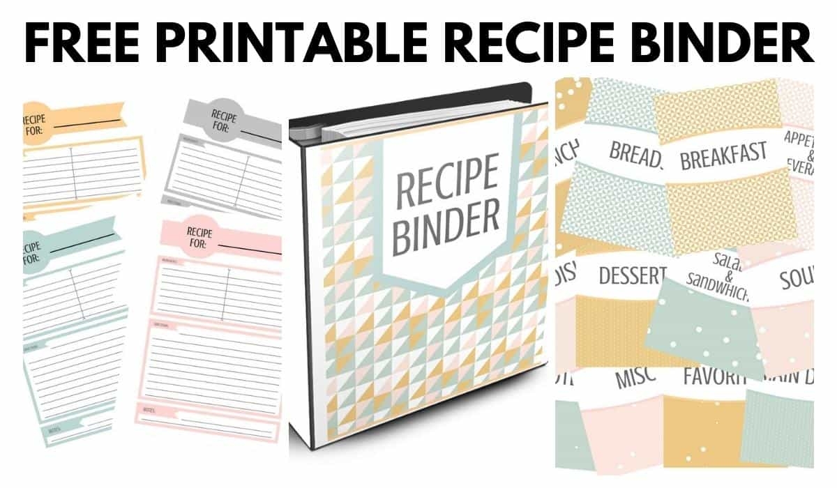 Free Printable Editable Binder