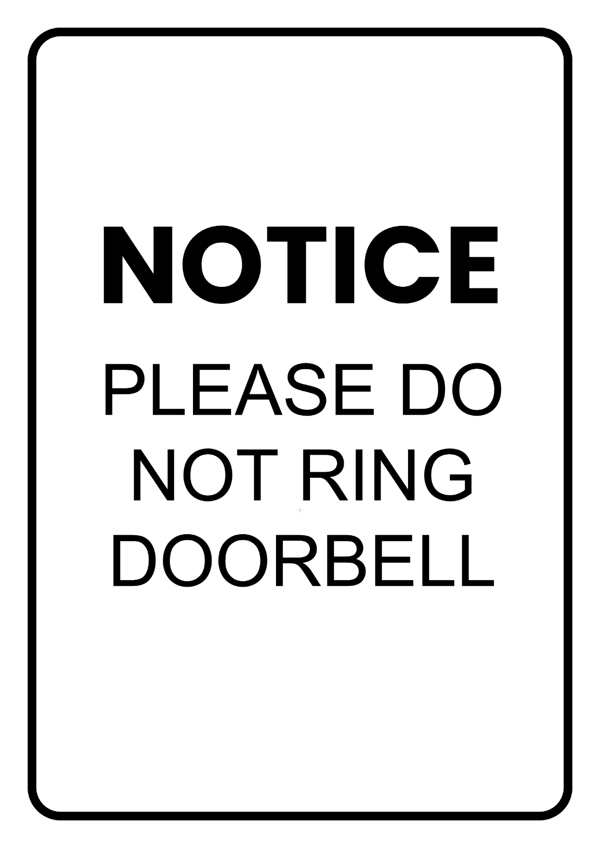 Editable Free Printable Signs Templates