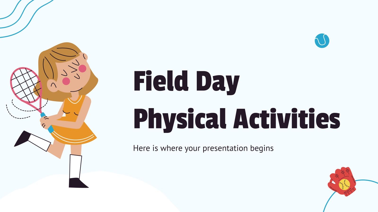 Free Templates About Physical Education For Google Slides PPT