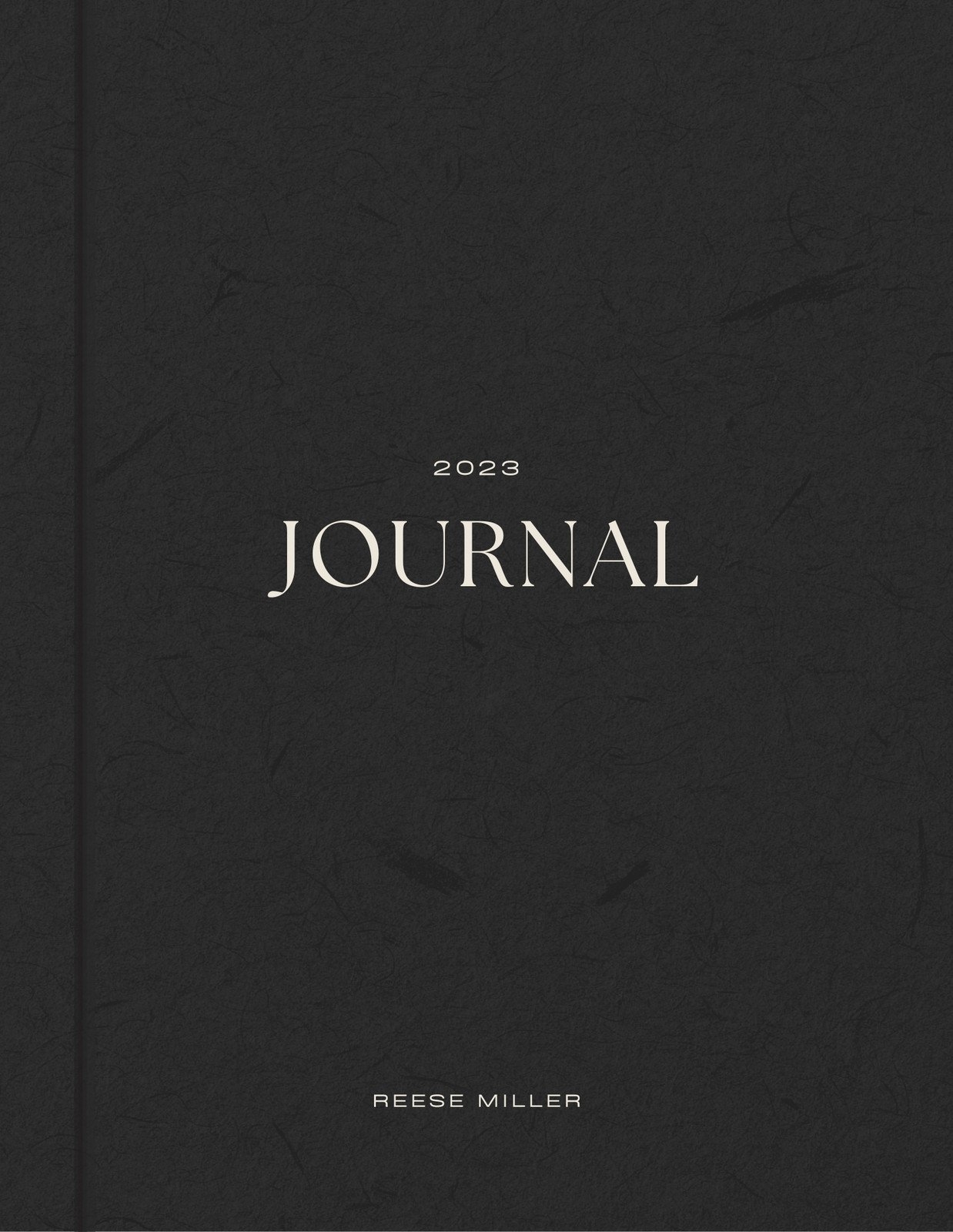 Editable Writer's Notebook Printable Cover