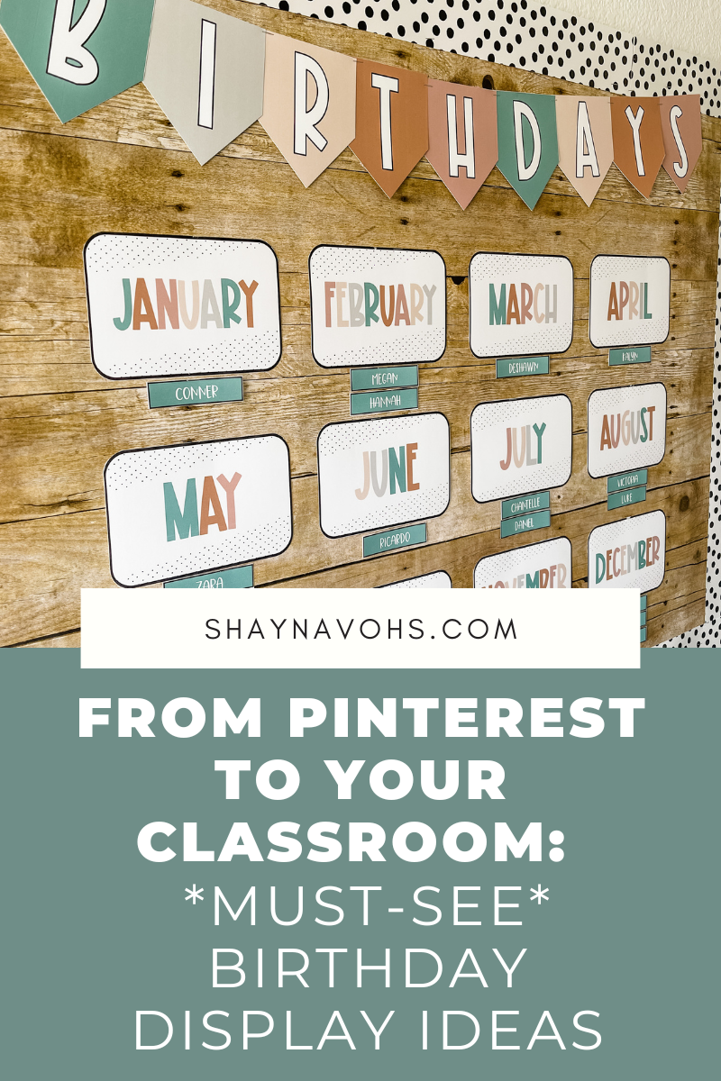 Free Printable Editable Birthday Bulletin Board