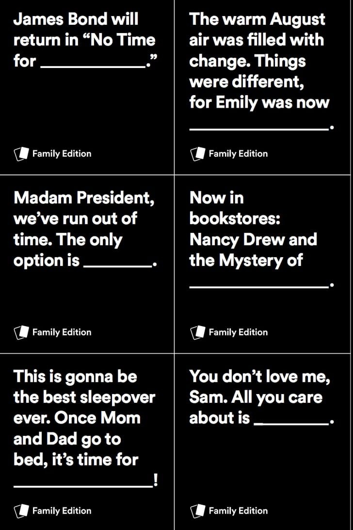 Grab Some Popcorn Cards Against Humanity s Family Edition Is Free And Game Night Is On