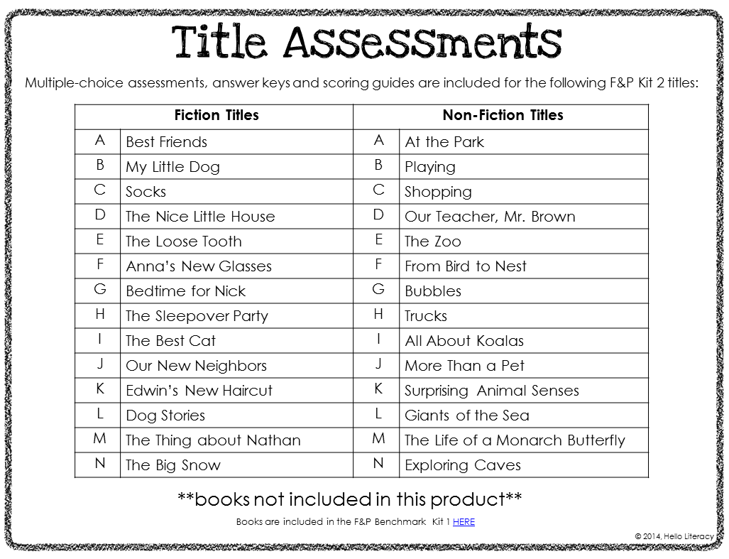 Fountas And Pinnell Third Edition Printable Running Record For The Book The New Girl