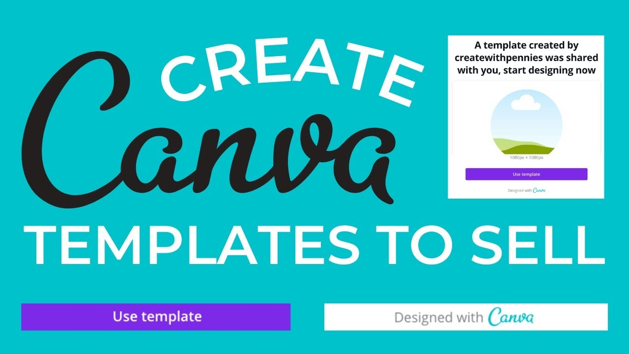 How To Create Canva Templates To Sell For Passive Income Creating Digital Products To Sell On Etsy YouTube