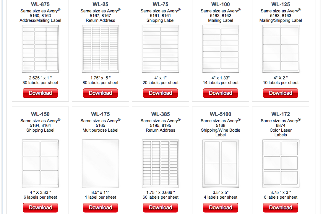 Label Templates Worldlabel Blog