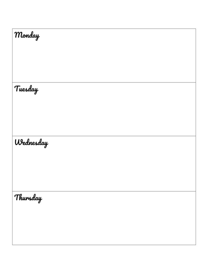 Free Editable Happy Planner Printables Black And White