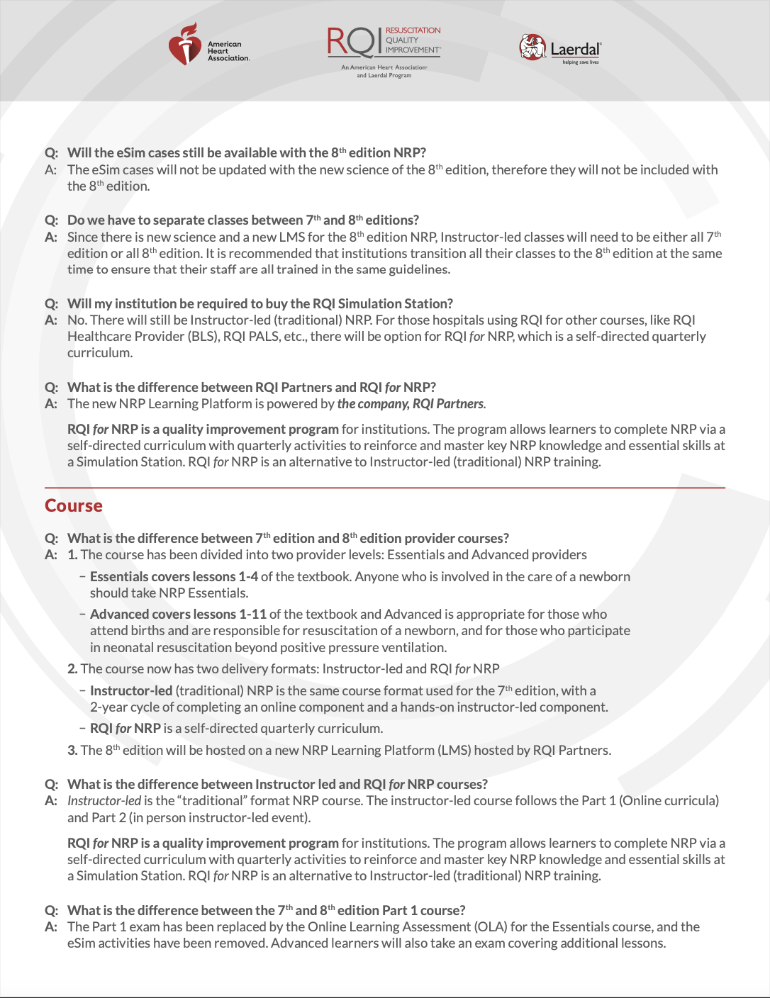 Neonatal Resuscitation Program NRP 8th Edition Provider Curriculum Essentials And Advanced Palm Desert CPR Classes Your CPR MD