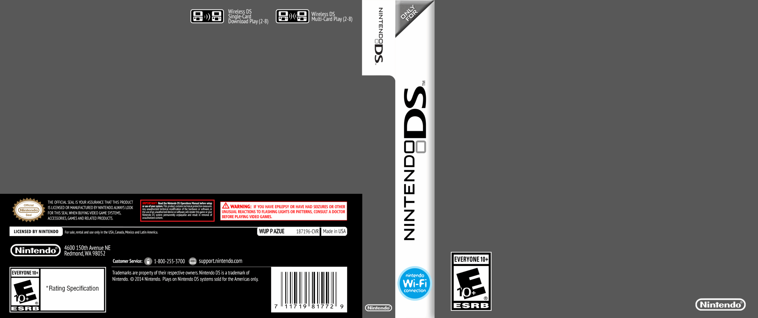 Nintendo DS Cover Template By ETSChannel On DeviantArt
