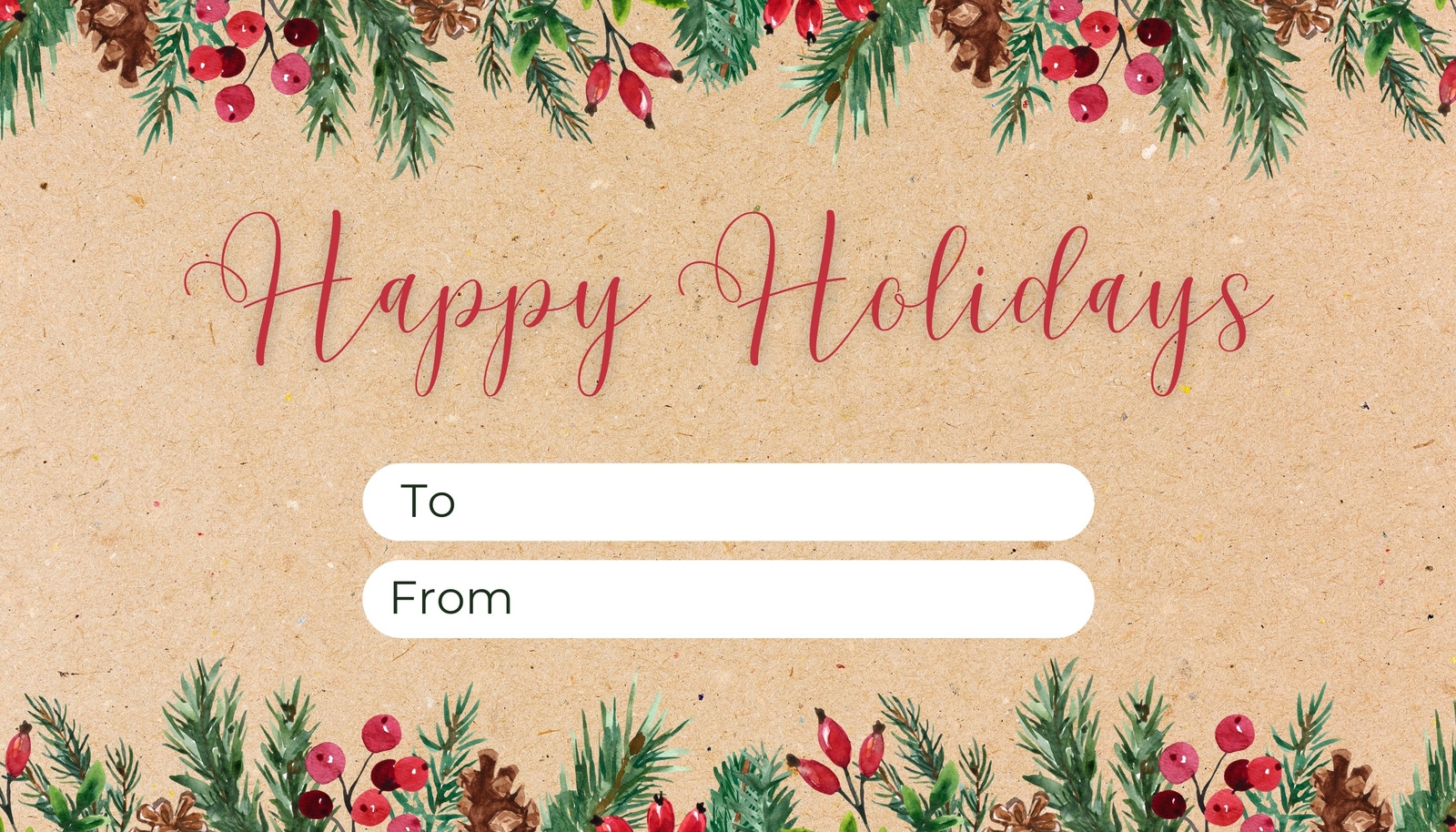 Page 12 Free And Customizable Holiday Gift Tag Templates Canva