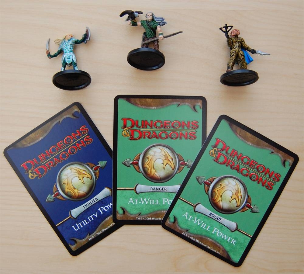 D&D 4th Edition Power Cards Printable